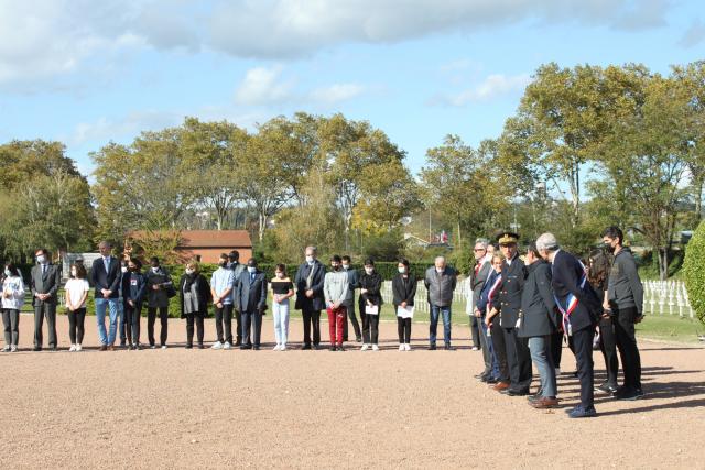 Hommage aux soldats venus d’ailleurs à la nécropole nationale de la Doua à Villeurbanne