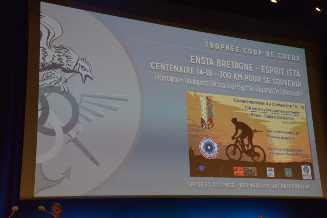 Le Trophée "coup de coeur" a été remis à l'ENSTA Bretagne